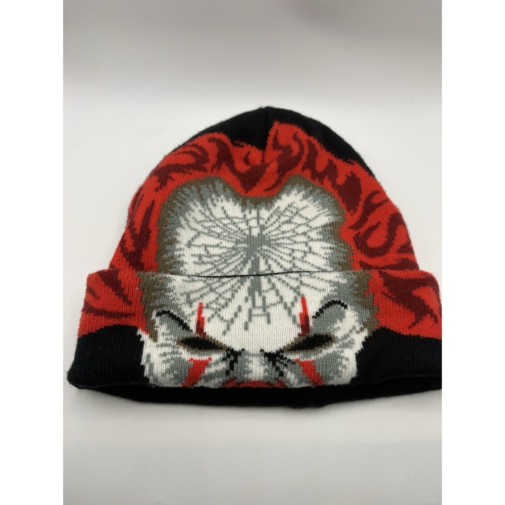 IT Chapter 2 Pennywise Beanie Hat Flip Down Face Mask Horror Halloween One Size